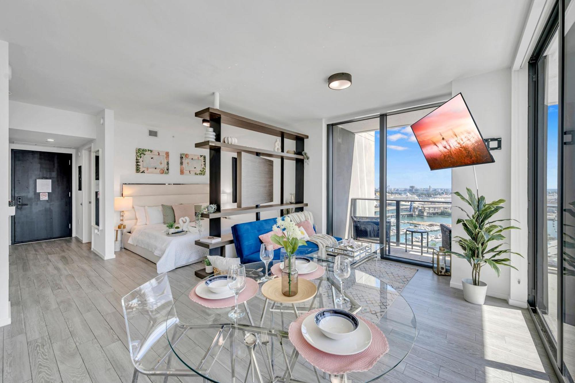 Mesmerizing Views Corner Condo Miami Exterior foto