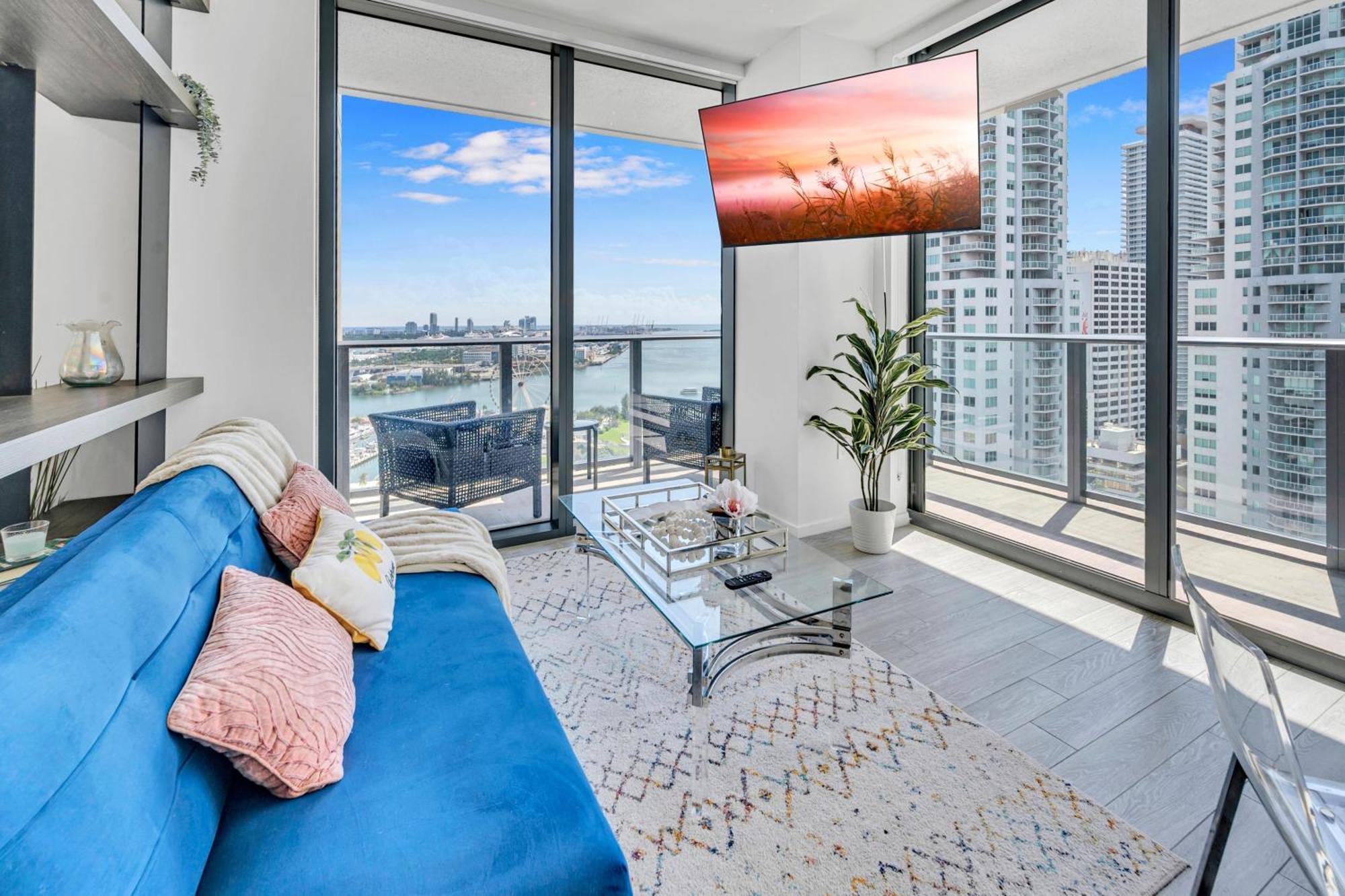 Mesmerizing Views Corner Condo Miami Exterior foto