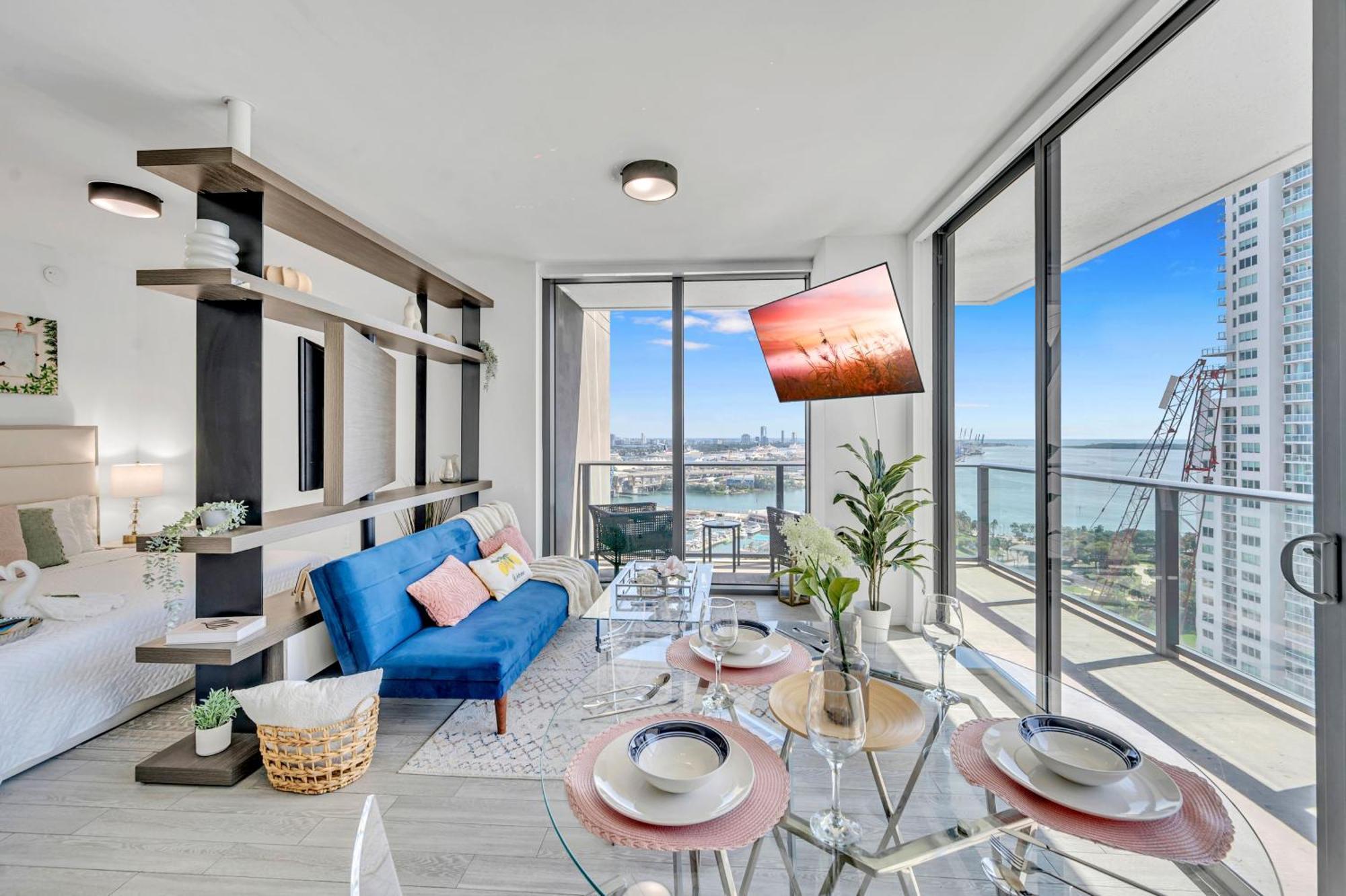Mesmerizing Views Corner Condo Miami Exterior foto